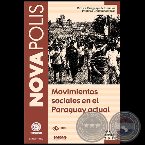 MOVIMIENTOS SOCIALES EN EL PARAGUAY ACTUAL - N 5 - Abril Octubre 2012